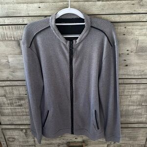 Men’s John Varvatos Full-Zip Sweater